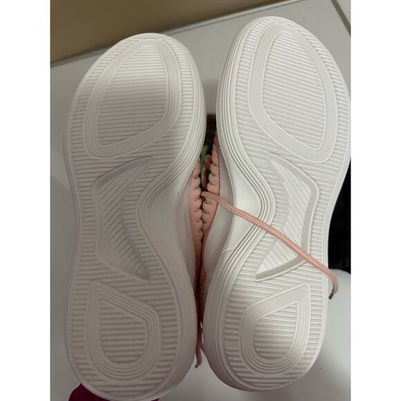 New women pink slip-on lightweight breathable 9 (39.5) tennis athletic sneakers - Picture 5 of 9